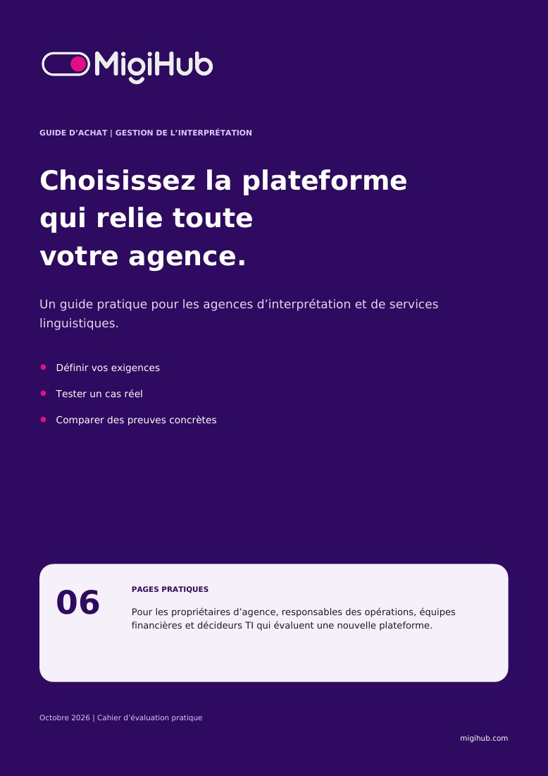 Guide d’achat d’un logiciel de gestion d’interprétation