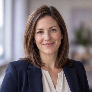Portrait généré par IA pour le profil anonymisé : Directrice RH