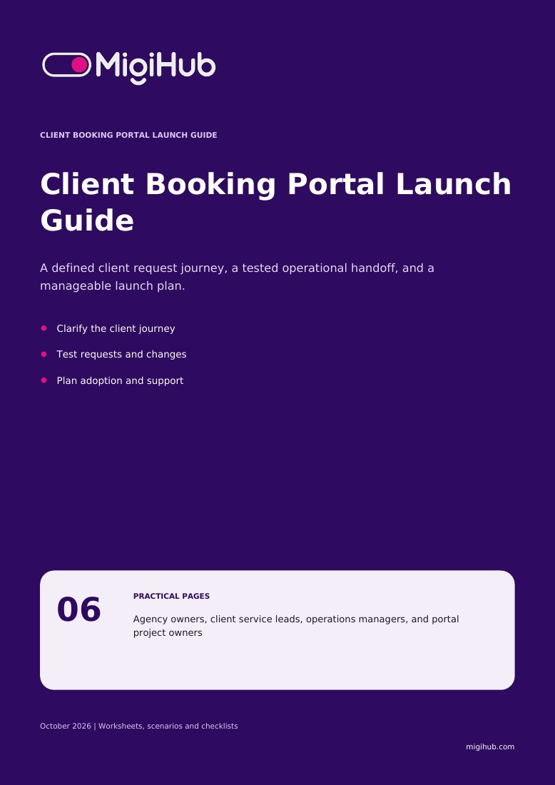 Client Booking Portal Launch Guide