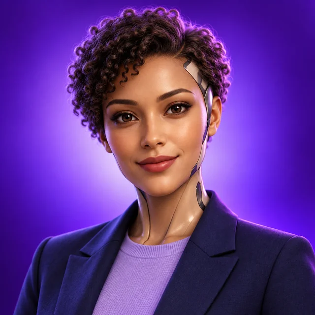 Amara Cole, avatar IA — Accessibilité numérique